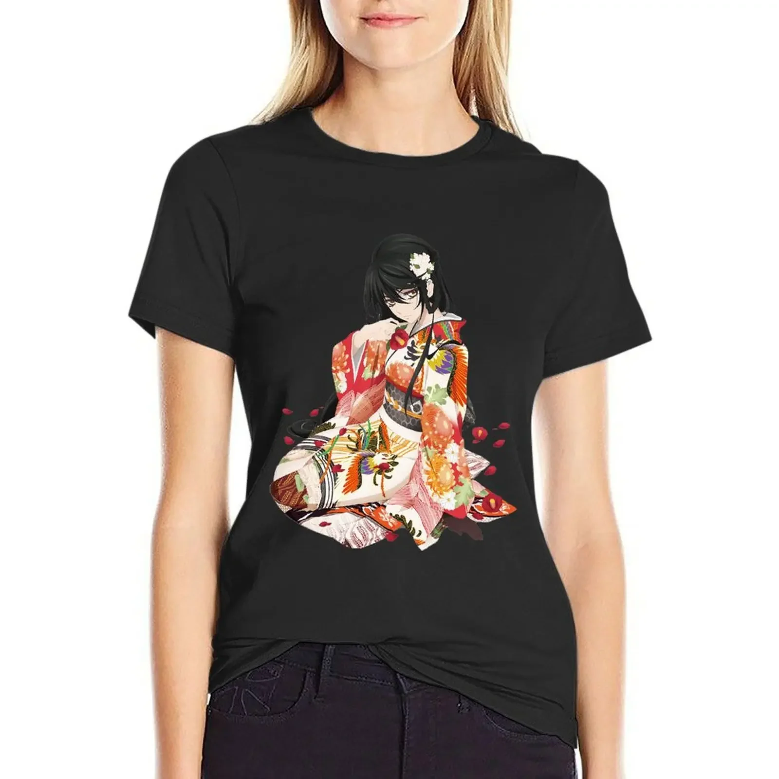 

Kimono Velvet Crowe T-Shirt animal print shirt for girls hippie clothes sweat Woman clothes