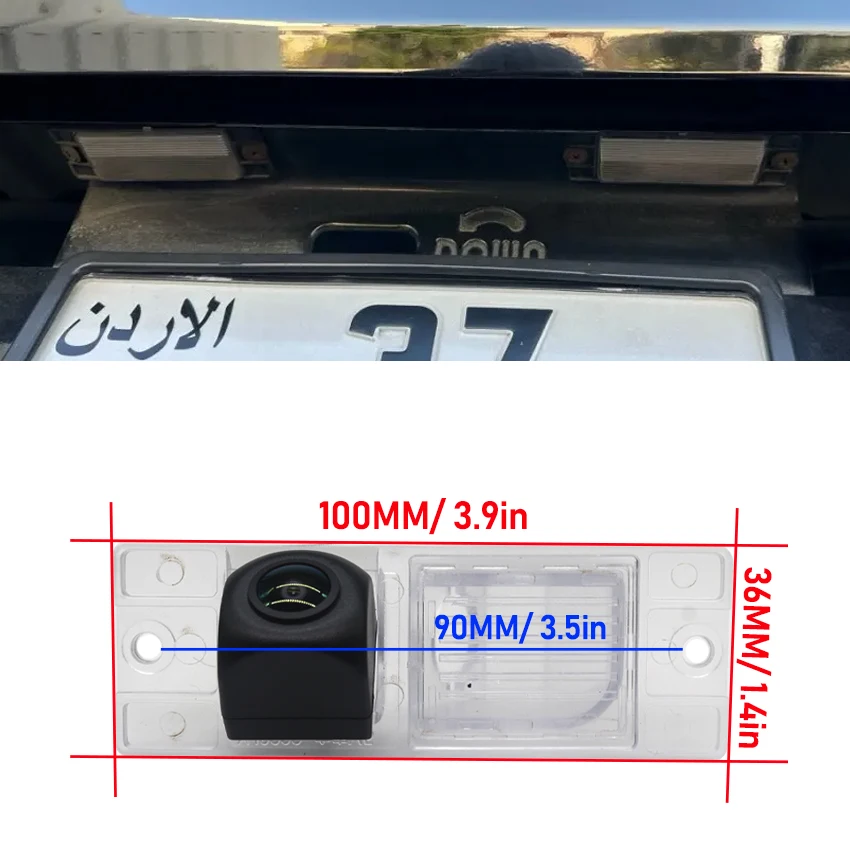 Car HD CCD Night Vision Rear View Reversing Backup Parking Camera For Mitsubishi Lancer Lioncel V3 Cedia Virage Fuzion Zinger