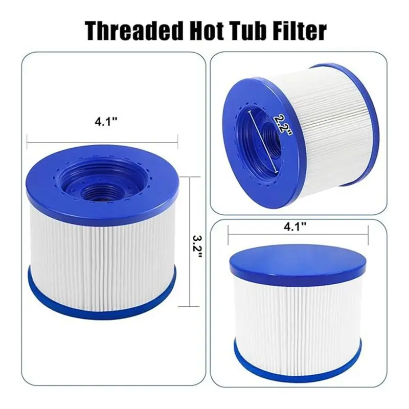 A64T-Pool Filter For Spa, Wave Spa , Portable Tubs, Swimming Pools, Outdoor Tub And Above Ground Swimming Pool Accessories