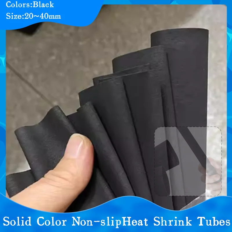 

1.6m Heat Shrink Tubing with Anti-Slip Grip - Waterproof Insulation Sleeve for Fishing Rods and Tool Handles (20-40mm)Cable