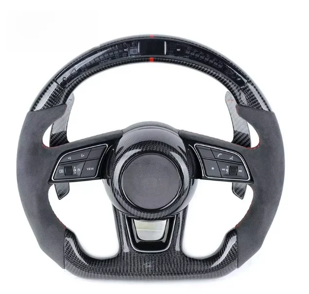 

Carbon Fiber Suede Led OEM Steering Wheels for Audi B9 MK3 TTRS TTS MK2 S3 R8 TRS C6 C7 S7 S4 A4 B8 RS3 SQ5 S5