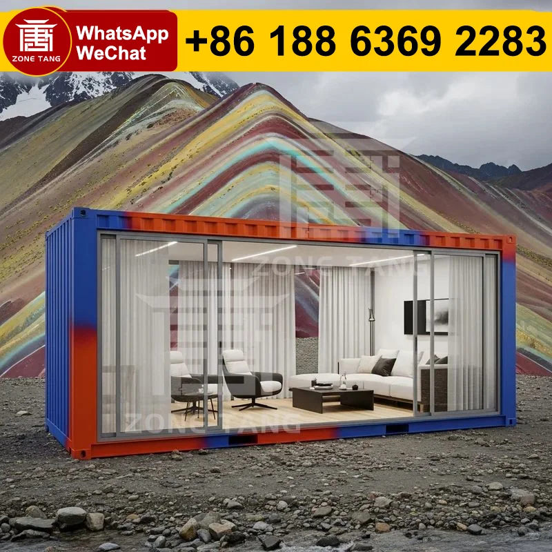 

High Quality New Single Wide Mobile Homes Eco-Friendliness Hot Selling Prefabricated Container House Customize Design Low-Cost