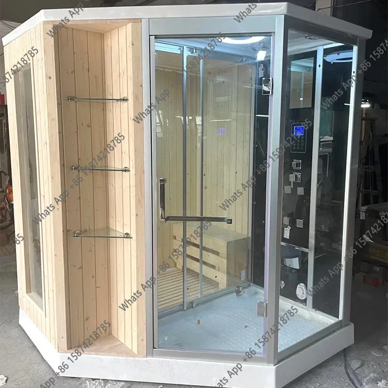 X30 Sauna Room Dry And Wet Steam Room Manufacturer Wholesale Intelligent Shower Hotel Family Integrated Dry And Wet Separation