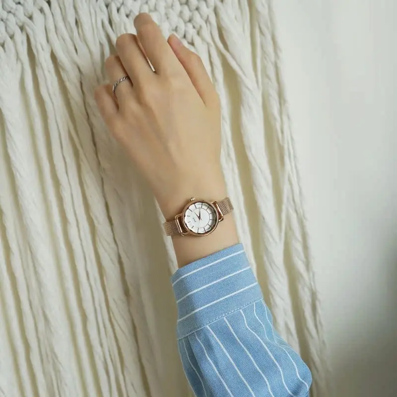 New Women'S Watch, Small And Delicate, Simple Korean Style, Versatile, Small Dial Wristwatch, Creative Gift For Women.