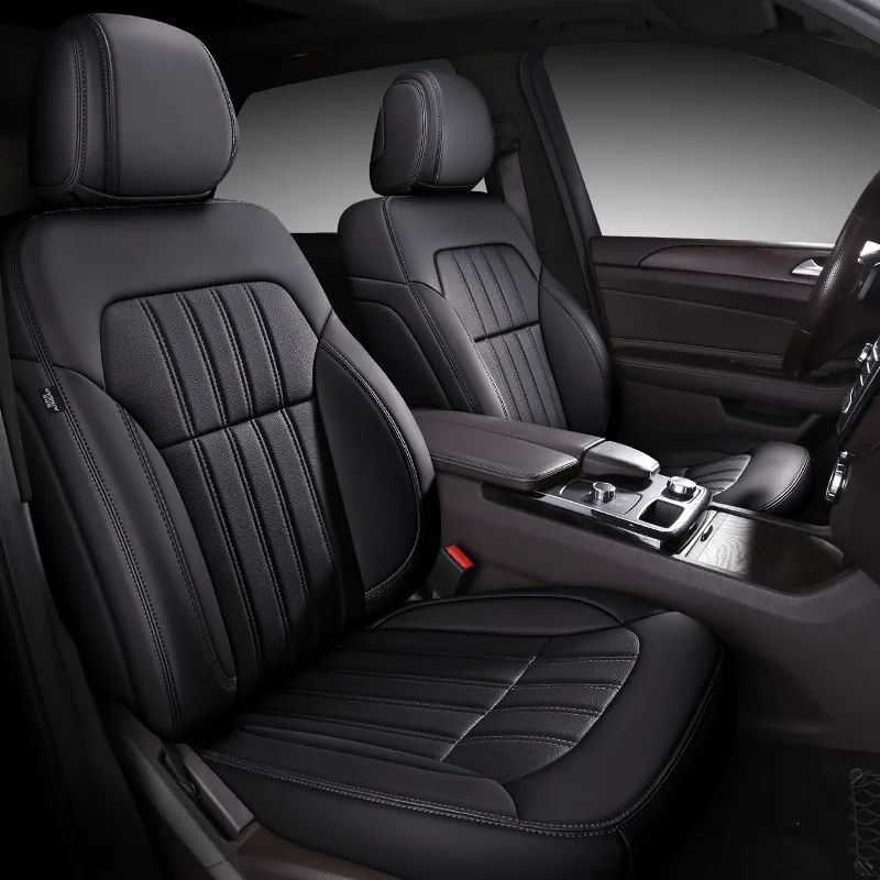 [Custom] Car Full Coverage All-Season Napa Leather Seat Covers Five-Seater Cushion