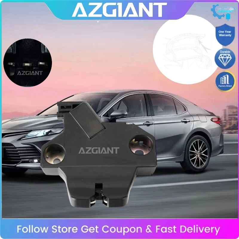 

AZGIANT Car Power Rear Door Trunk Lid Latch Lock Release Motor 3Pin for 2006-2011 Toyota Camry Self-Repair OE#64600-06030