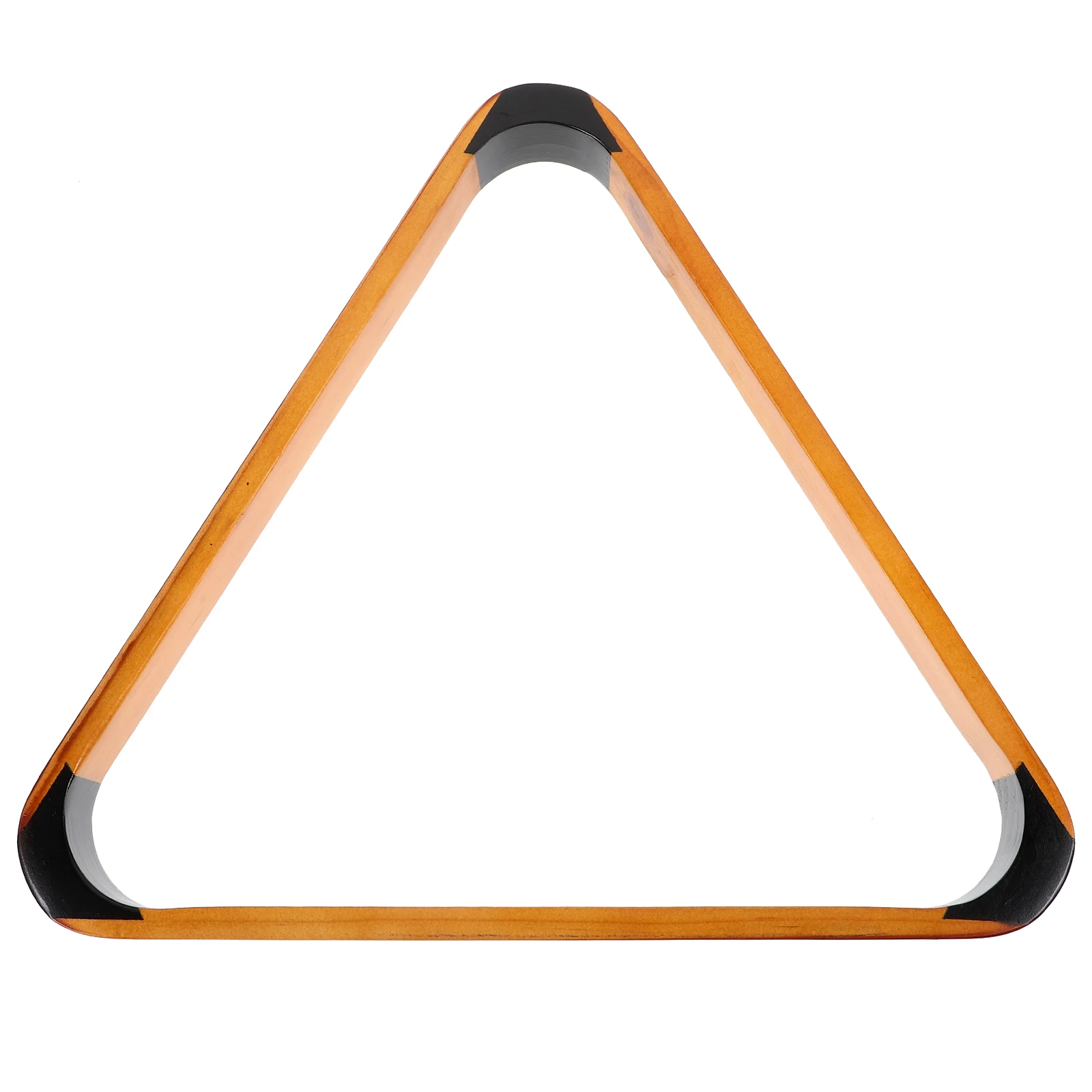 

Triangle Ball Frame 57.2MM Black Head Pool Table Billiard Rack Accessories Supplies Mini Tool Sturdy Wood Game Room Entertain