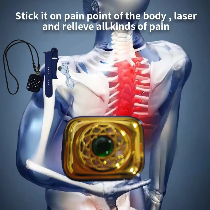 

Cold Laser Pain Relief Physical Therapy Device Back Pain Tens Shockwave Machine Sore Muscle Stop Gout Pain Laser Acupuncture