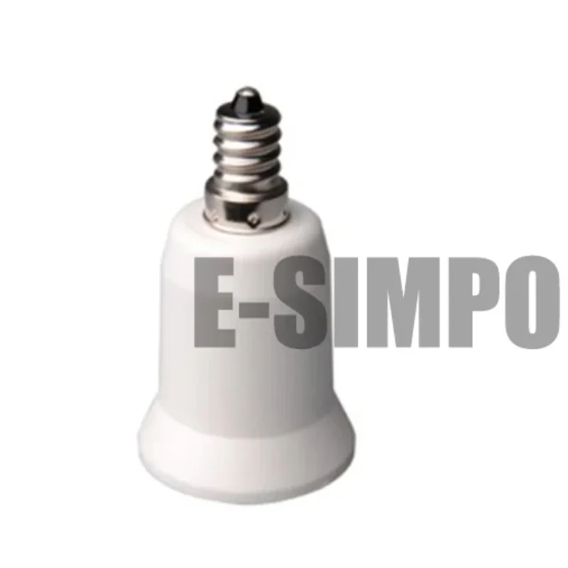 Imagem -04 - Conversor Adaptador Base Bulb Tomada de Luz Chandelier Candelabro Eua ca Soquete Médio E26 E27 Pcs E12 a E26