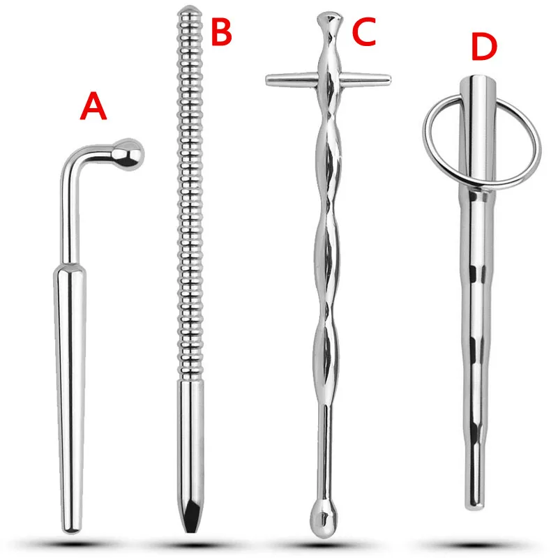 Roestvrijstalen Urethrale Plug Stimulator Klinkende Staaf Penis Inbrengen Bdsm Seksspeeltjes Voor Mannen Cbt Urethraal Geluid Dilatator Cock Plug