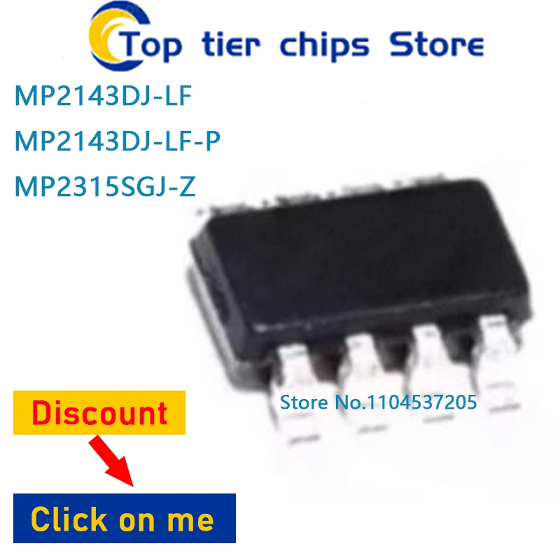 1PCS~10PCS/LOT  MP2143DJ-LF MP2143DJ-LF-P MP2315SGJ-Z SOT 100% NEW