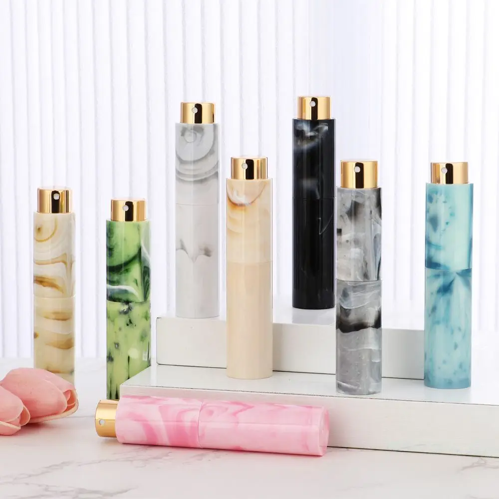 10ML Empty Marble Pattern Leak Proof Perfume Sprayer Refillable Mini Size Perfume Atomizer Bottles