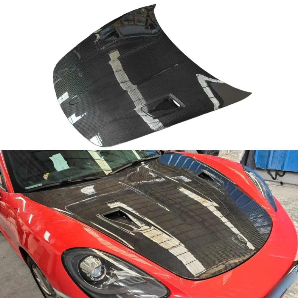 

Body Kit Modified with RS Style Dry Carbon Fiber Engine Hood and Engine protection Cover Suitable for 718