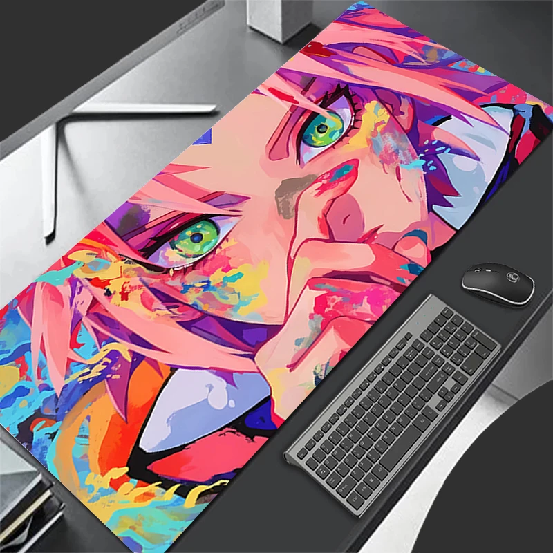 

Mouse Pad naruto Sakura Haruno Gamer PC Computer Large 900x400 XXL Desk mat Keyboard Anime Gaming Accessories Mousepad Carpet