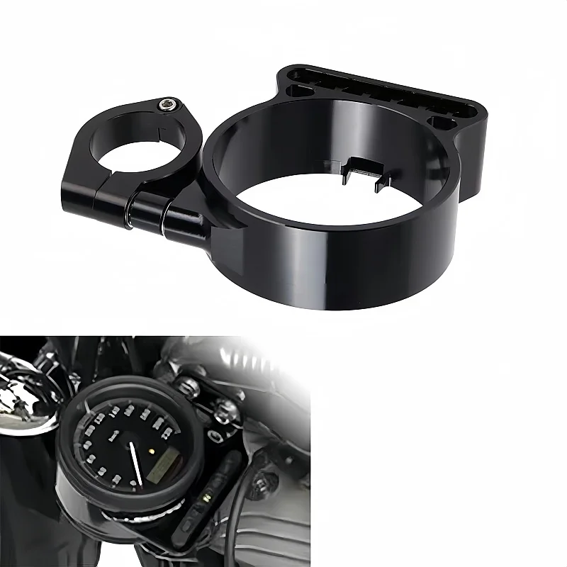 Motocycle Speedometer Relocation Bracket Cover Side Mount Instrument Housing Accessories For Harley Sportster 883 XL1200 883