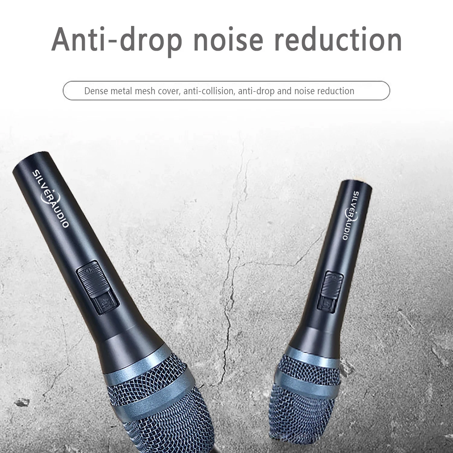 

GAM-SC12 Wired Mic Handheld Wired Dynamic Microphone Professional Stage KTV Outdoor Live Streaming