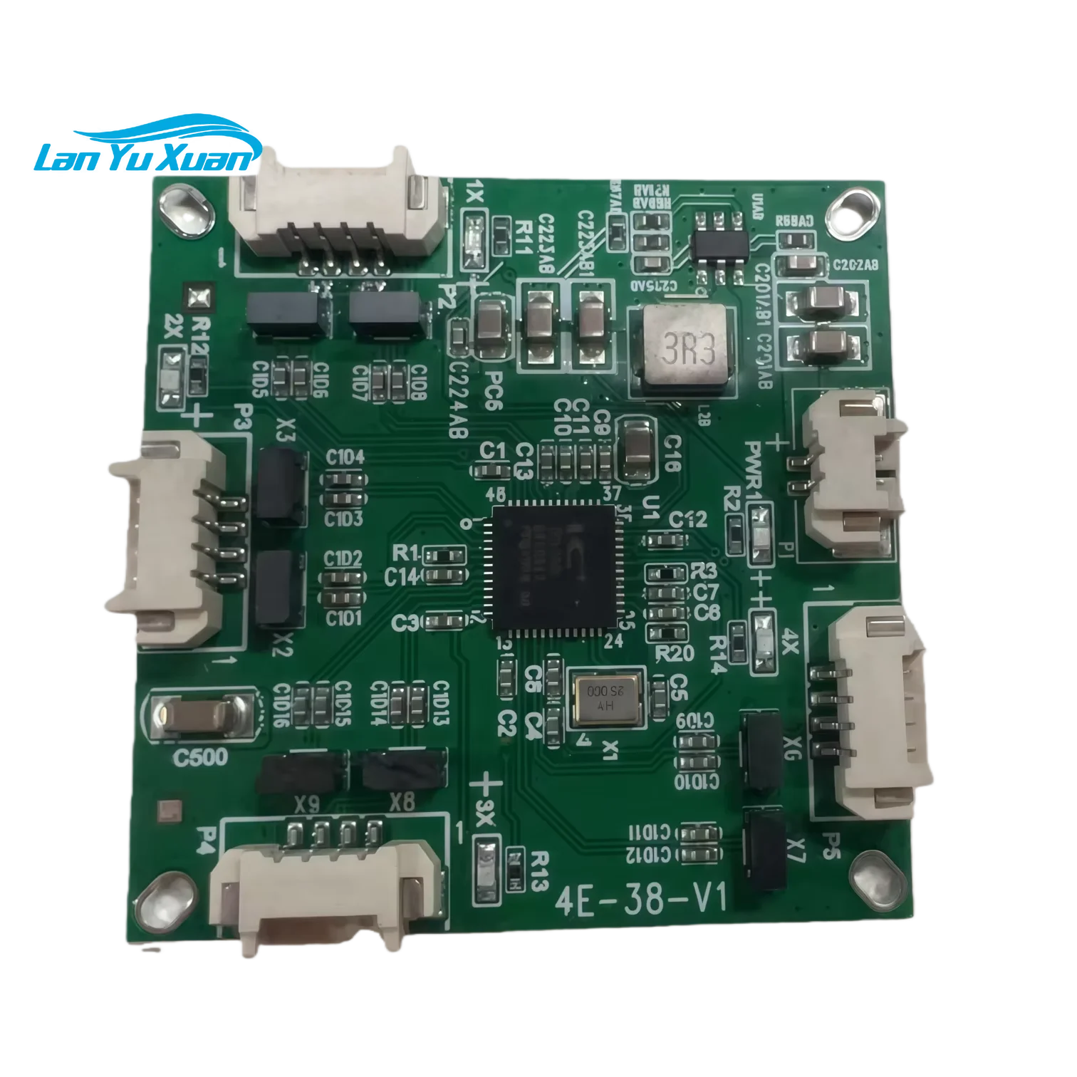 High-Performance 38x38MM 4-Port 10/100Mbps Industrial Ethernet Switch Module PCBA for Embedded Industrial Applications Systems