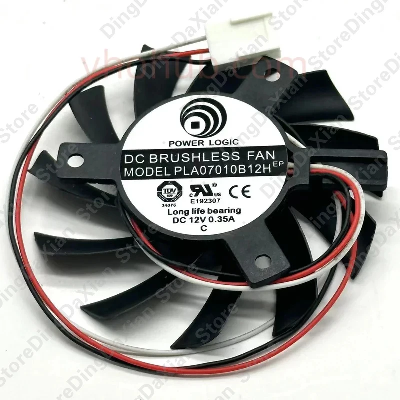 

65x40mm DC 12V 0.35A 3-Wire Brushless Cooling Fan for Server 3D Printer