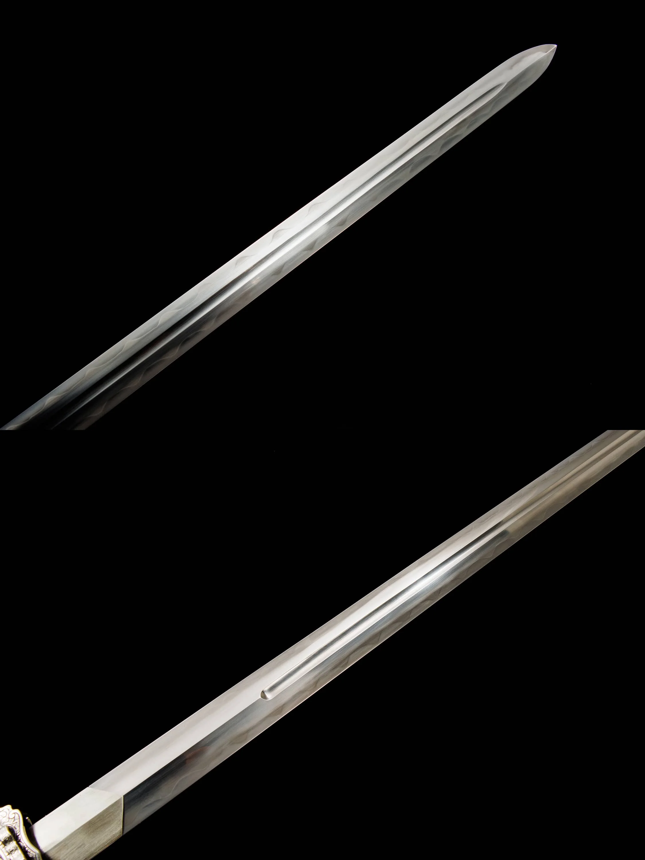 106cm medieval T10 steel blade sharp Weapons katana full tang Combat Preparation Ninja Training Gift Samurai Sword Shirasaya