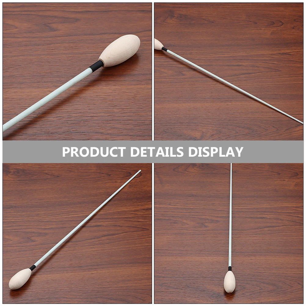 

Maple Baton Orchestra Conductors Musical Concert Wands Accessories Stick Conducting Wooden