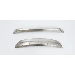 2pcs Stainless steel Front and Rear Bumper Skid Protector Plate cover for Mazda CX-5 CX5 2012 2013 2014 2015 2016 year