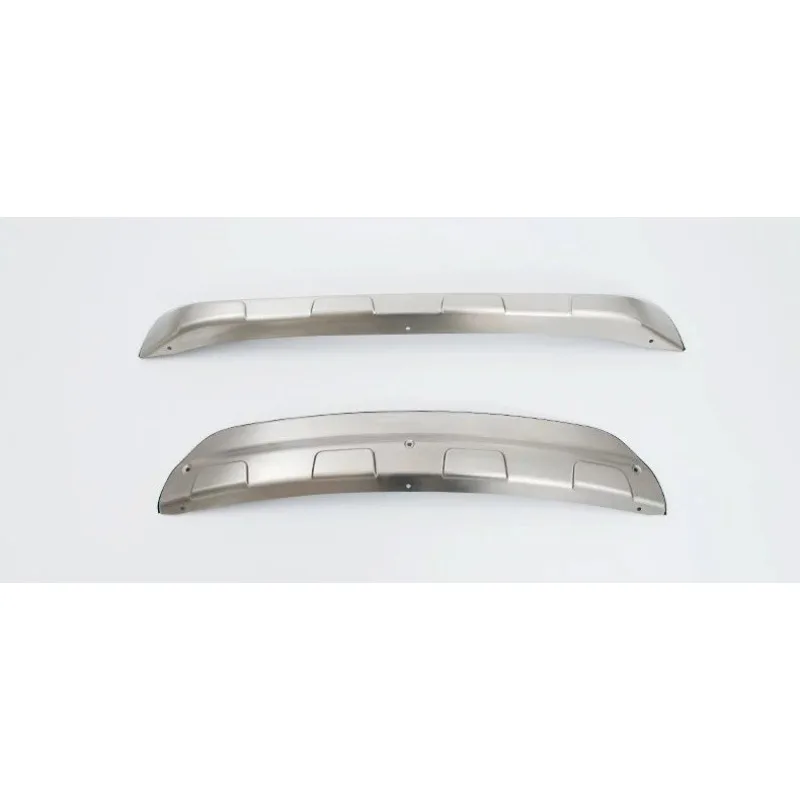 2pcs Stainless steel Front and Rear Bumper Skid Protector Plate cover for Mazda CX-5 CX5 2012 2013 2014 2015 2016 year