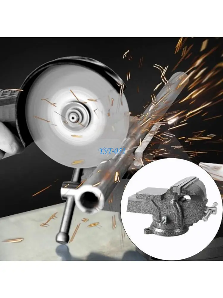 e15a-6inch-benches-vises-tool-with-swivels-base-for-drilling-conduit-cutting-sanding