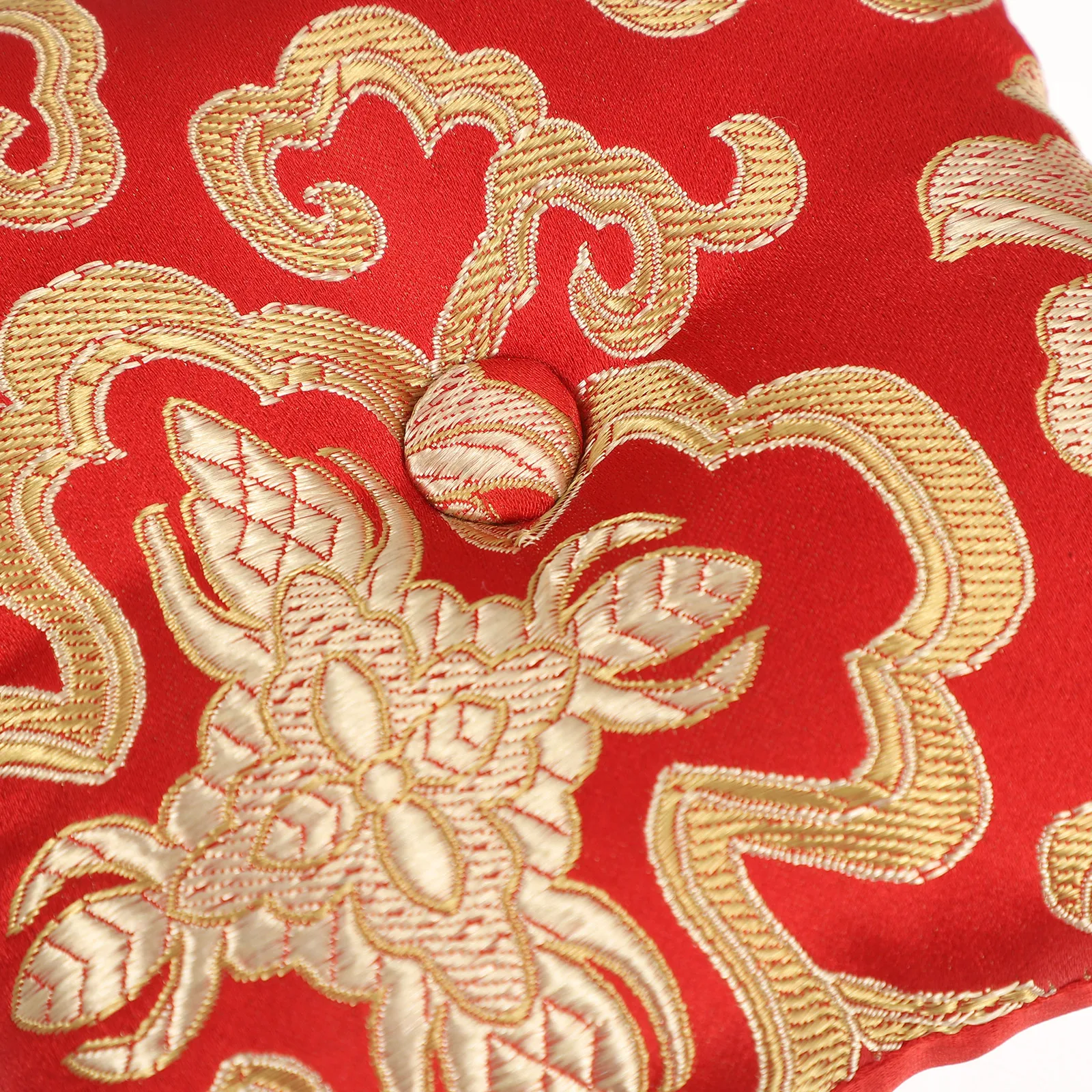 

Buddha Sound Bowl Cushion Pillow Heart Singing Manual Handmade Cloth Nepal