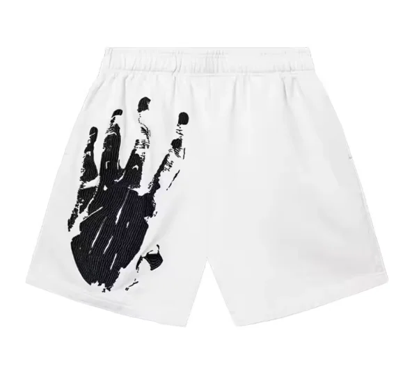 2026 Summer New 3D Printed Skeleton Finger Fitness Outdoor Leisure Home Comfortable Quick Drying Home Loose Shorts Large Size