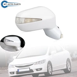 MTAP Rearview Side Mirror Assy With Turn Signal Electric Folding For Honda Civic Sedan FA1 FD1 FD2 2006 2007 2008 2009 2010 2011