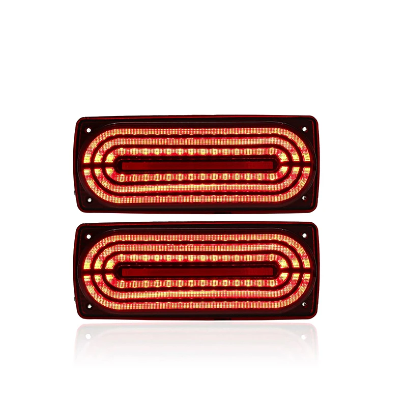 ROLFES 2x Tail Lights For Mercedes-Benz W463 G Class G500 G550 G55 G63 Driving Brake Reverse Fog Dynamic Turn Signal Lamp