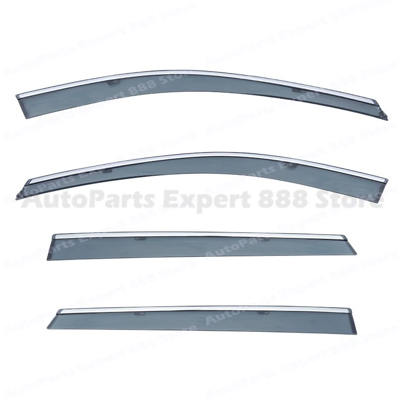 Car Window Deflector Rain Guard For MAZDA CX-9 TC 2016+ Tape-On Side Door Sun Visor Wind Shield Auto Exterior Modification Parts