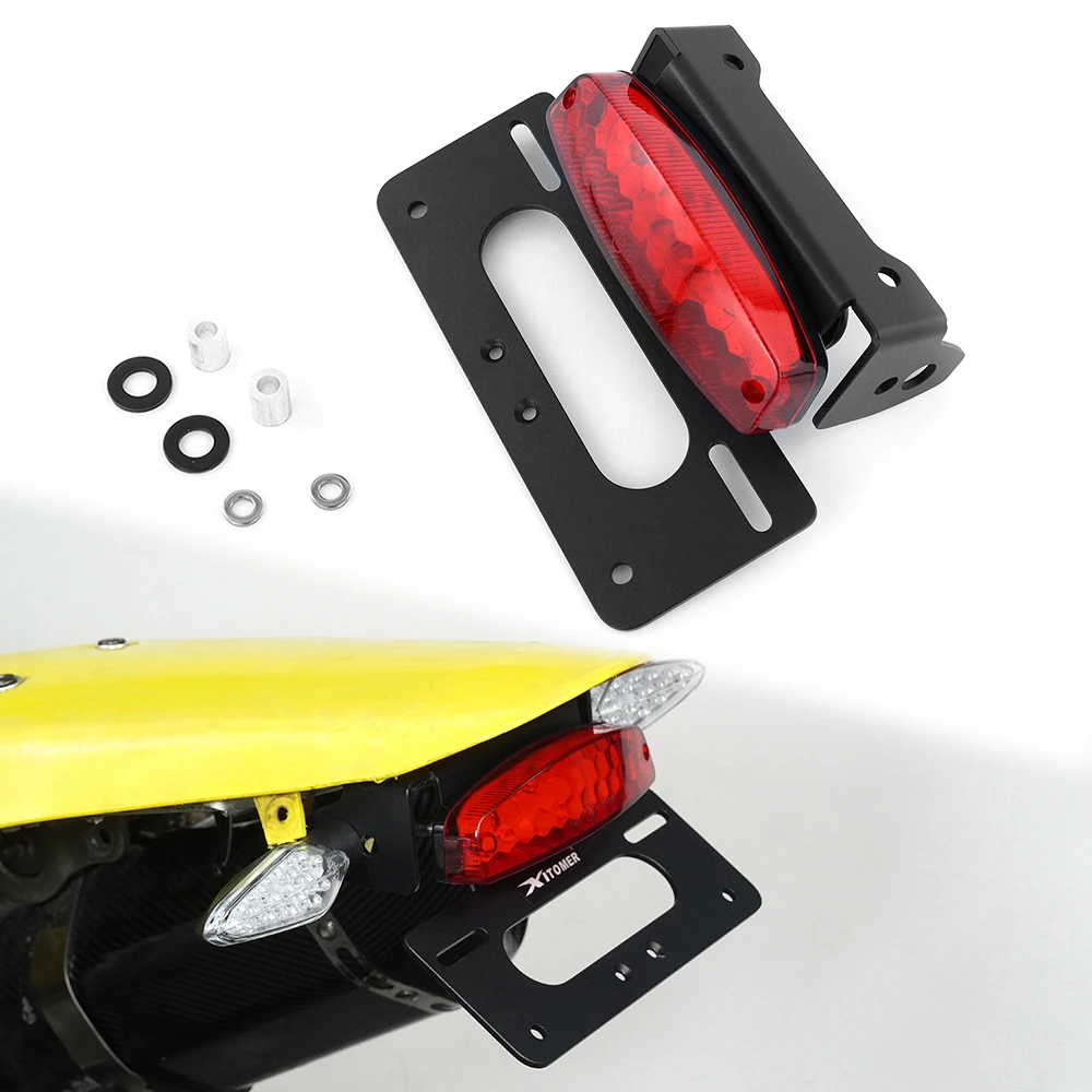 

Для Suzuki DRZ400E 2008-2024 DR-Z400S/E DRZ400S DR-Z400SM 2005-2024 комплект для устранения заднего хвоста, аккуратное крыло, держатель номерного знака