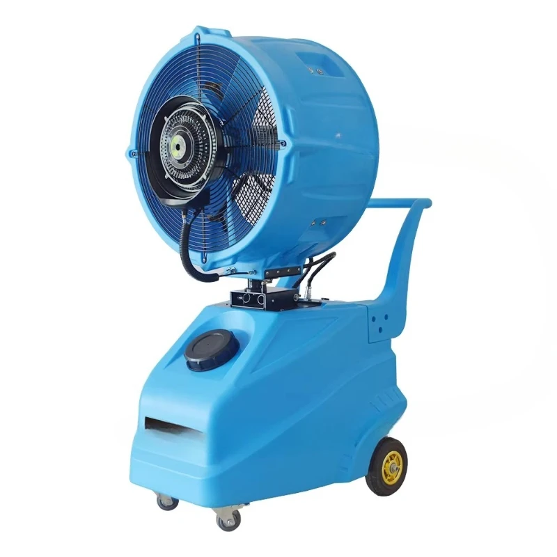 

Livestock Cooler, Portable Industrial Fog Fan Spray Fan Party - The Right Swamp Air Cooler