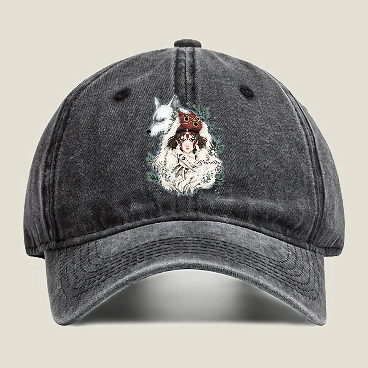

Manga Love Scene - Romantic Art, Black & White, Storytelling Washed Baseball Cap