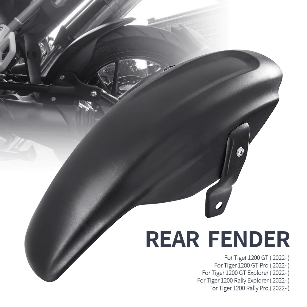 

For Tiger 1200 Tiger1200 GT Pro Rally Explorer 2022 2023- Motorcycle Rear Fender Mudguard ​Tire Hugger Splash Guard Cover