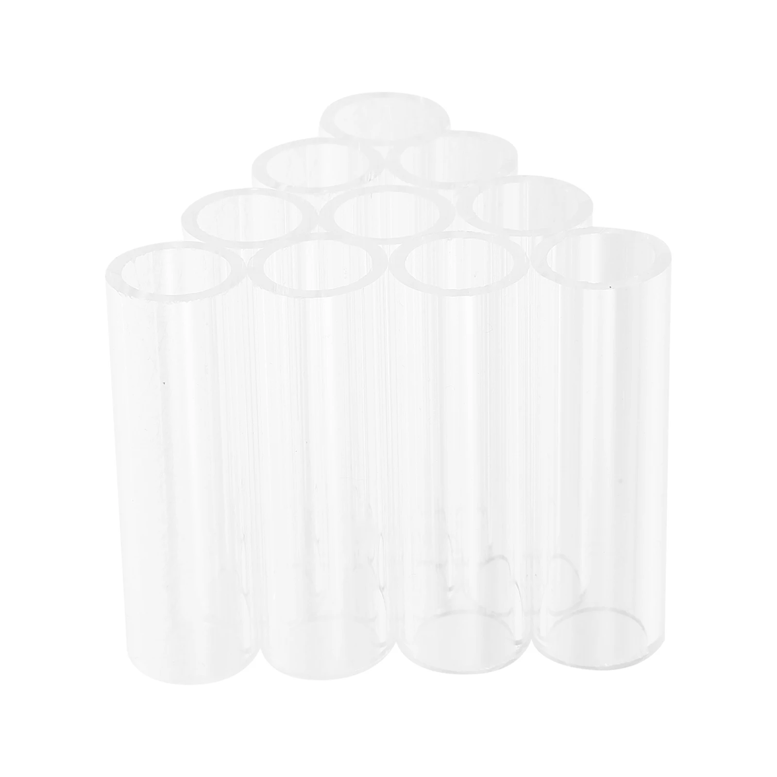

10-Hole Breeding Tube Aquarium Cave Tank Decorations Acrylic Hiding Shelter For Shrimp Aquarium Accessories Transparent Fish