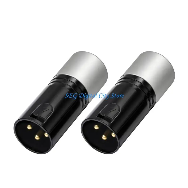 U75B Line Terminators Plug 2 Piece/Pack with 120 Ohms 3 Pin Connector