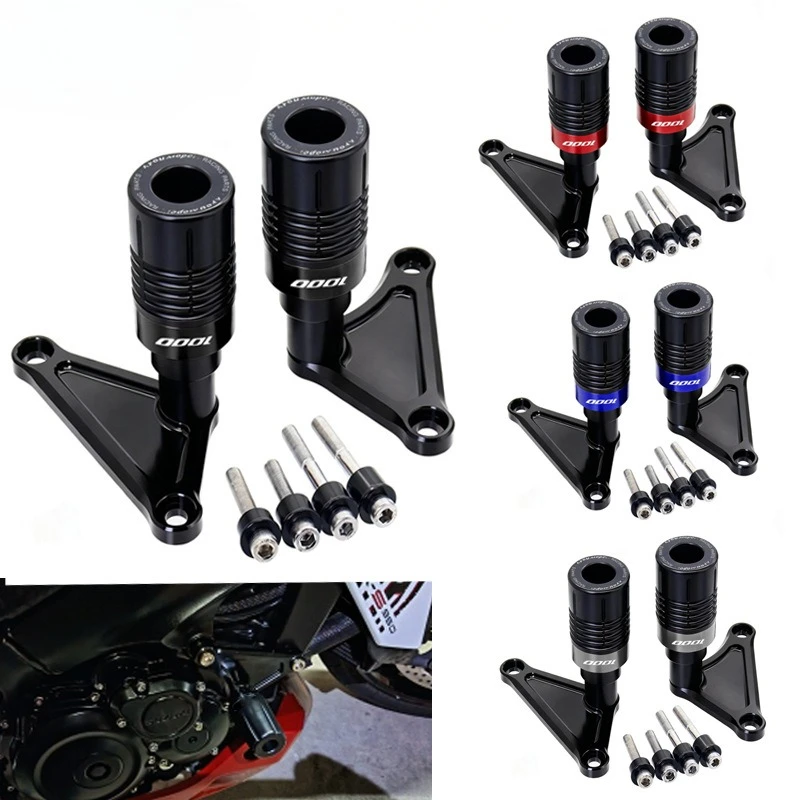 

For Suzuki GSX-S1000 GSX-S1000GT Frame Sliders Crash Protector Engine Guard Anti-fall Bobbins Motorcycle Accessories CNC