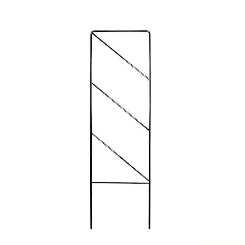 QX2E Protective Layer Metal Plant Ladder Strong For Tomato Cucumber Grape And Other Climbing Vegetables Flowers