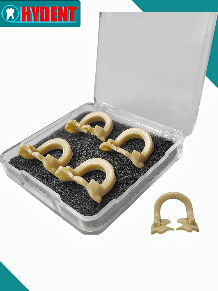 

Dental Dam Clamp Kit - Autoclavable Molar Matrix Bands & Barrier Clips for Sectional Restorations, Endodontic Isolation