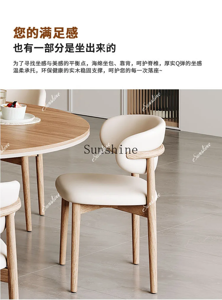 Italian household multi-functional folding telescopic square and round dual-purpose solid wood dining table  FT