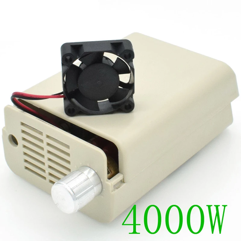 AC Motor 4000W Imported Thyristor Electronic Voltage Regulator Dimming Speed Regulation Temperature Control 220V