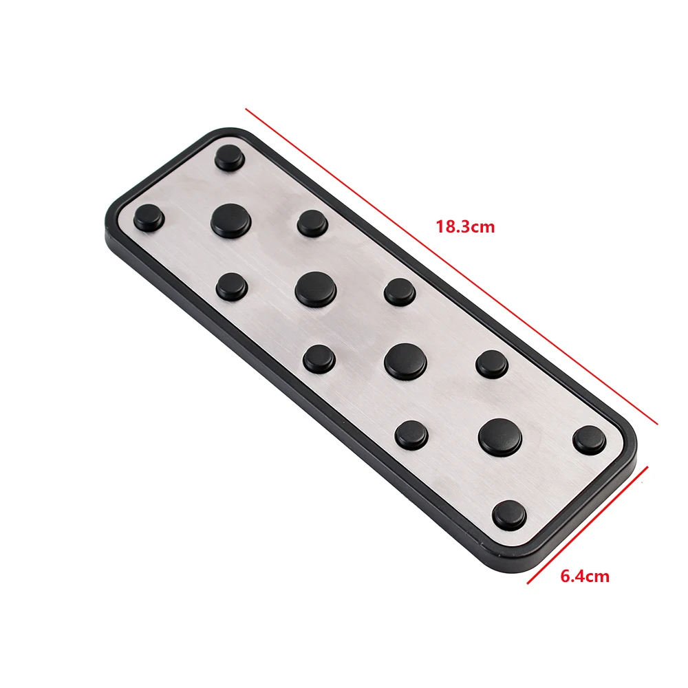 Car Dead Pedal Foot Rest Pedal Cover for Subaru Forester SJ SH SG XV Impreza Legacy VI Outback BL BP BS Accessories 1PCS