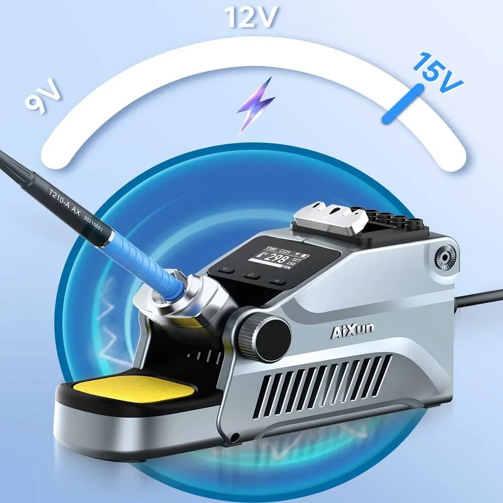 AIXUN T380 Portable Soldering Station Supports 210/115 Rapid Temperature Rise And Convenient Operation With Built-in Battery