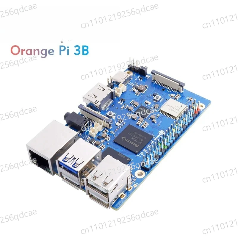 3B 2GB Ram LPDDR4 Rockchip RK3566 Mini PC WiFi5+BT5.0 BLE M2 SSD Single Board Computer Orangepi3B Development Board