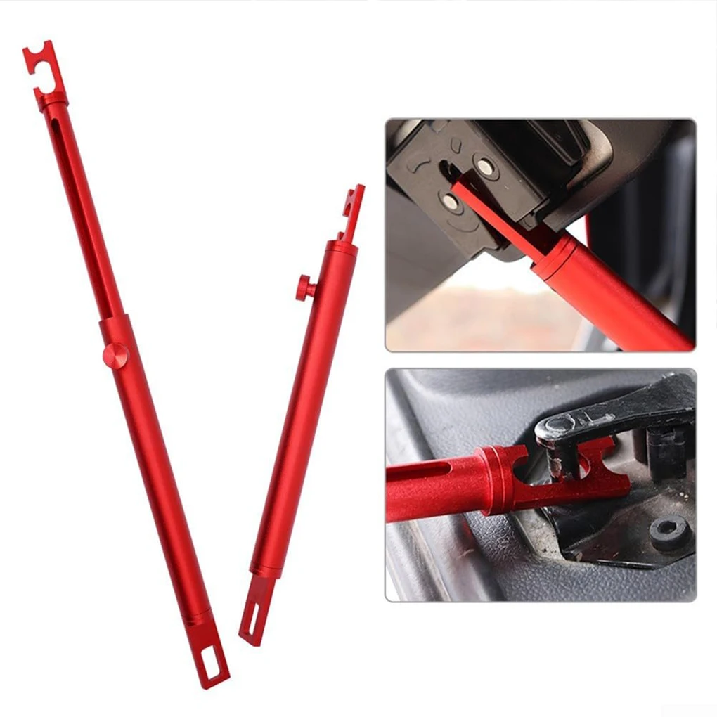 Support Rod for Car Polishing Retractable Carbon Steel Holding Vehicle Trunk Lid Door Fixing Tools Support