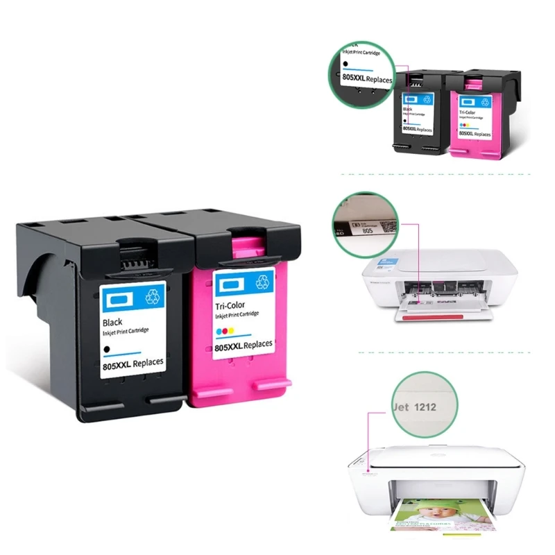 

Удобный и надежный цветной струйный картридж для DeskJet 1210 2330 2332 2335