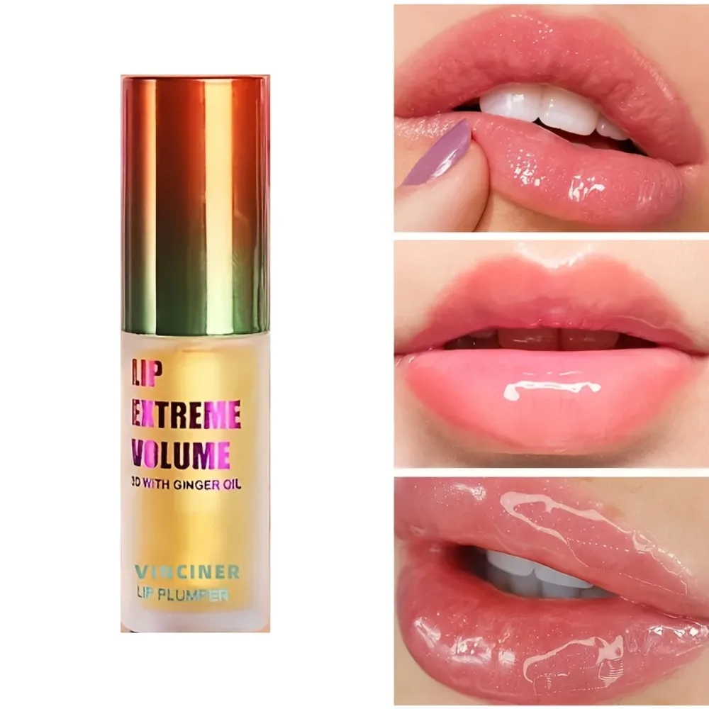 Anti Drying High Gloss Lipstick Moisturizing Multi-functional Lip Care Essence Liquid Deeply Nourishes Ginger Peppermint Lip Oil