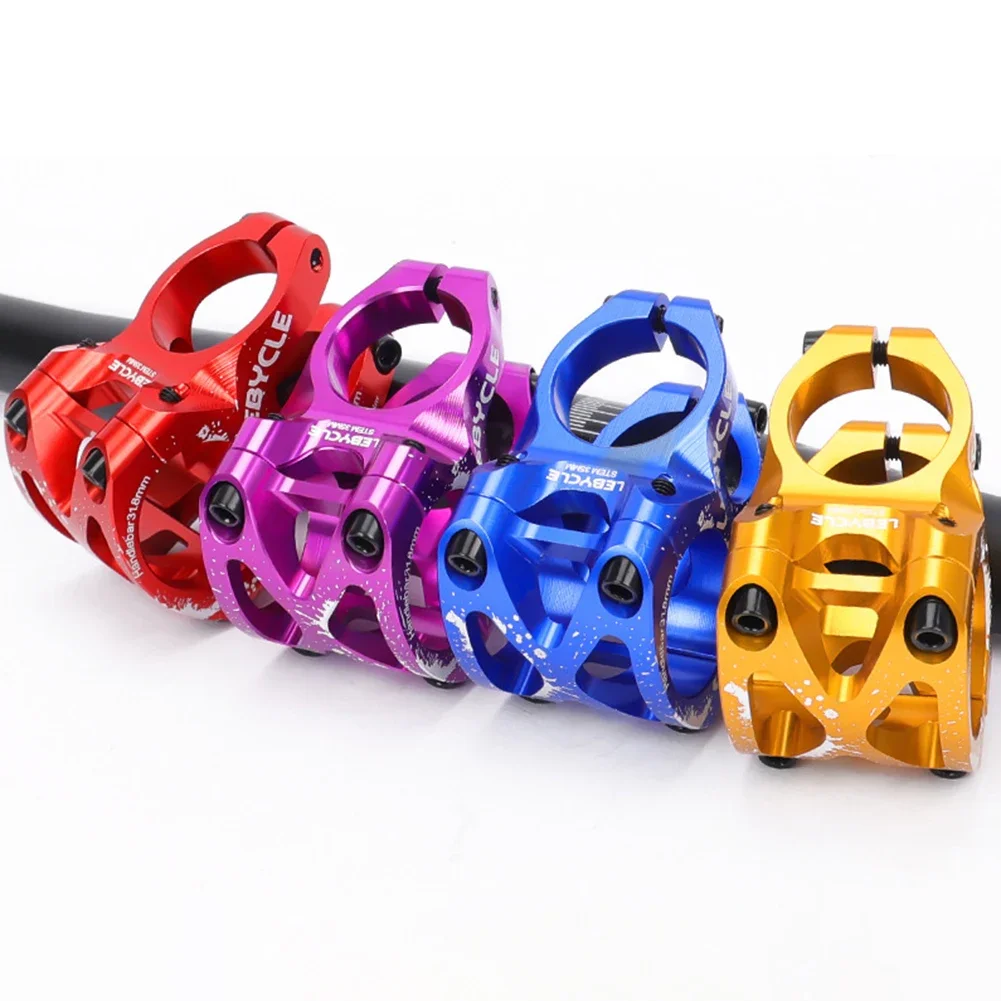

Handlebar Riser Bike Stem Road Bike Short Extension CNC Front Fork Mountain Bike Replacement 0 Degree 31.8mm Aluminum Alloy